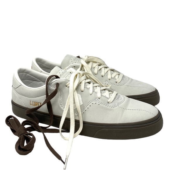 Converse CONS Louie Lopez Pro Low Top Beige Women's Nubuck Size Sneakers 172629C - Picture 2 of 11